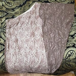 Short lace cocktail dress